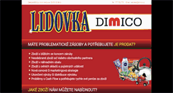 Desktop Screenshot of dimico.cz